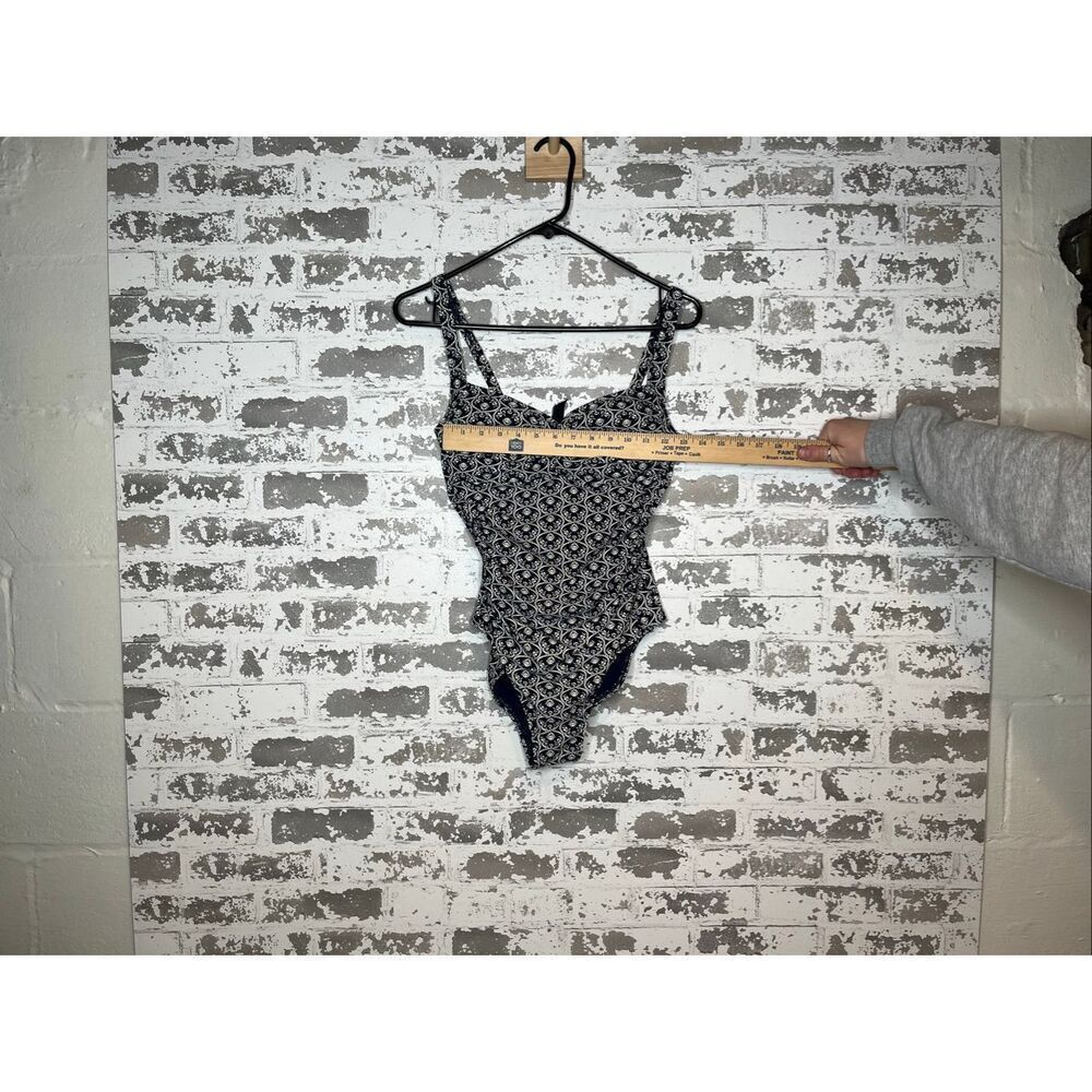 Nip Tuck Swim | Navy Blue Patterns One Piece Swim… - image 7